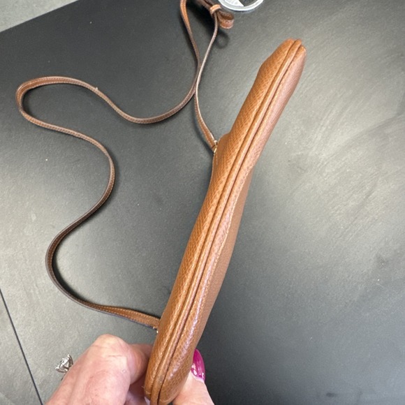 Leather Crossbody Bag, Coach File Bag - Picture 4 of 5